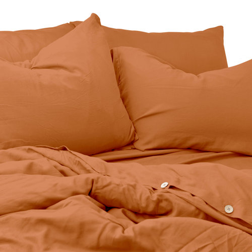 Linen Blend New Season Naturally Yours Duvet Covers & Sets You'll Love